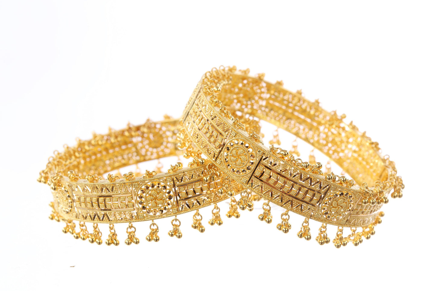 22 kt Gold Bangles - Hand Made 74942404