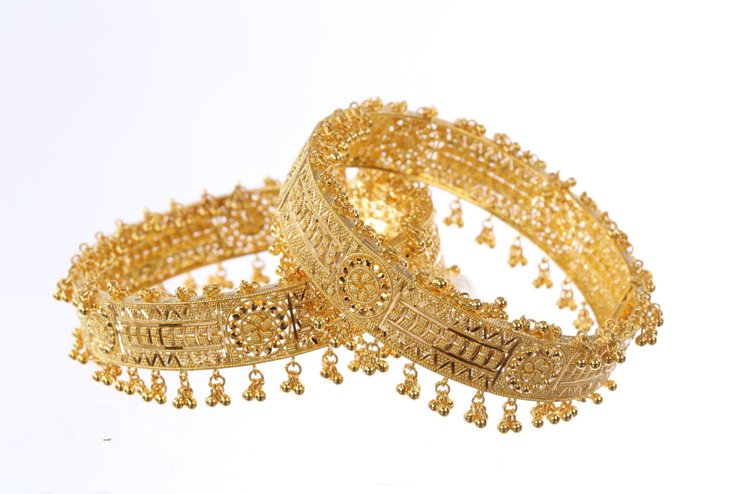 22 kt Gold Bangles - Hand Made 74942404