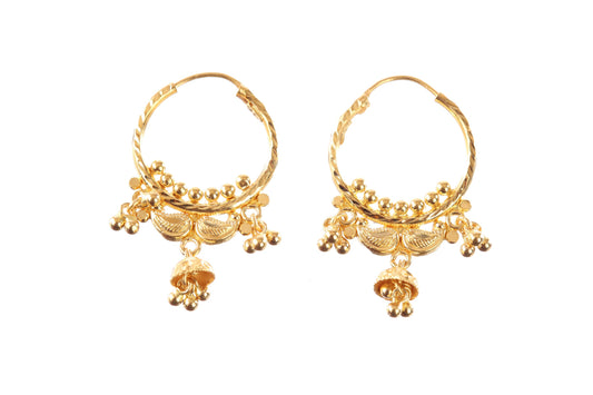 22 kt Gold Earrings 74943487