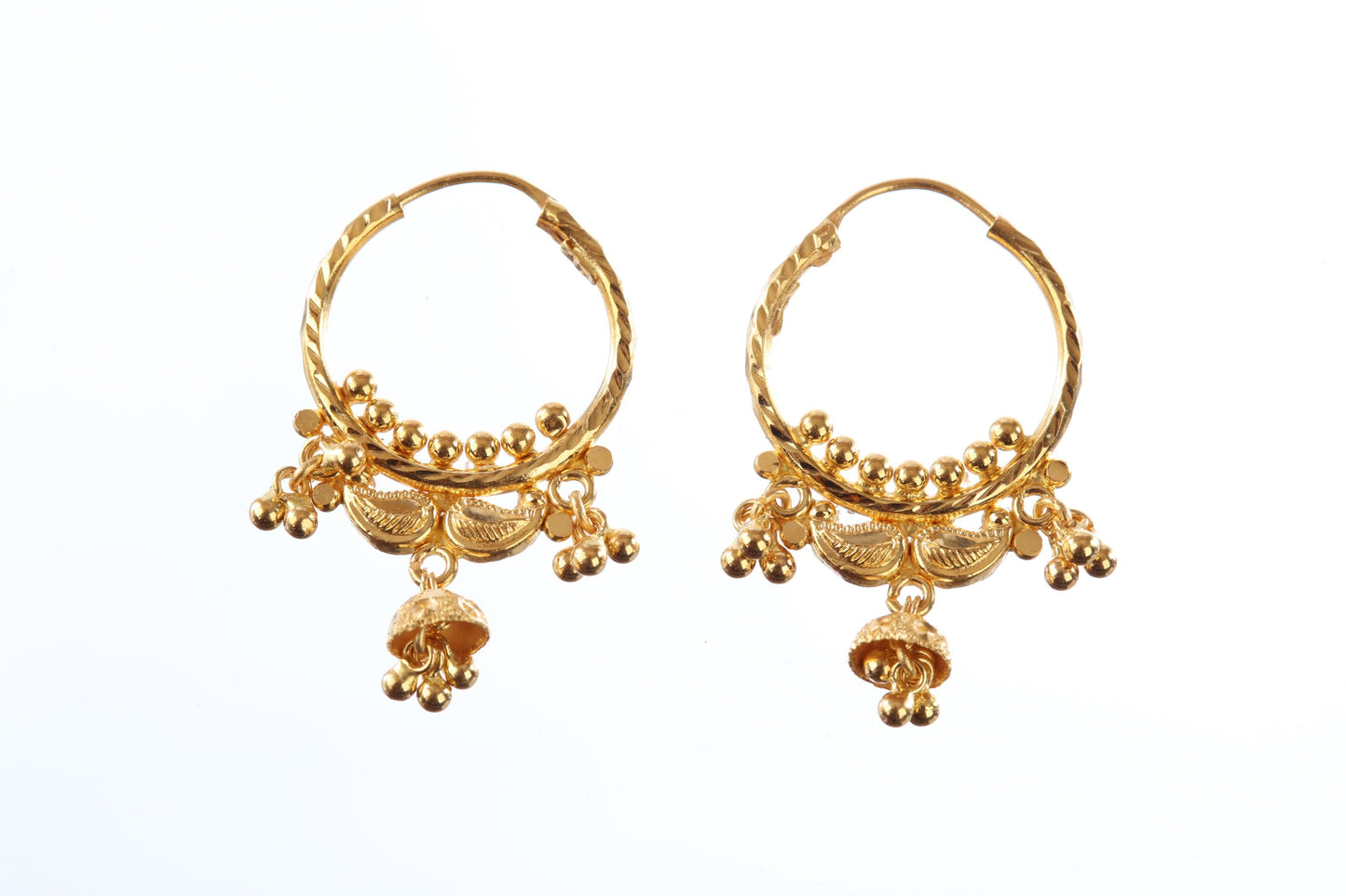 22 kt Gold Earrings 74943487