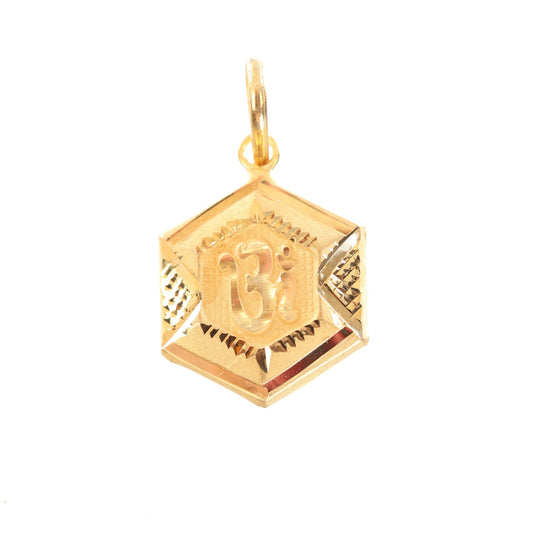 22 kt Gold Religious Pendant 74944057