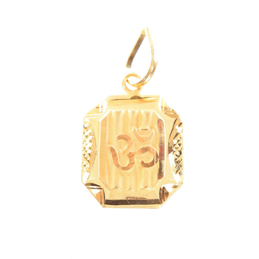 22 kt Gold Religious Pendant 74944095