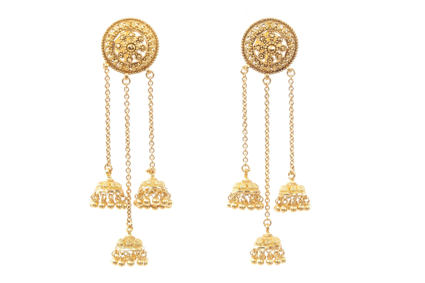 22 kt Gold Earrings 74951543