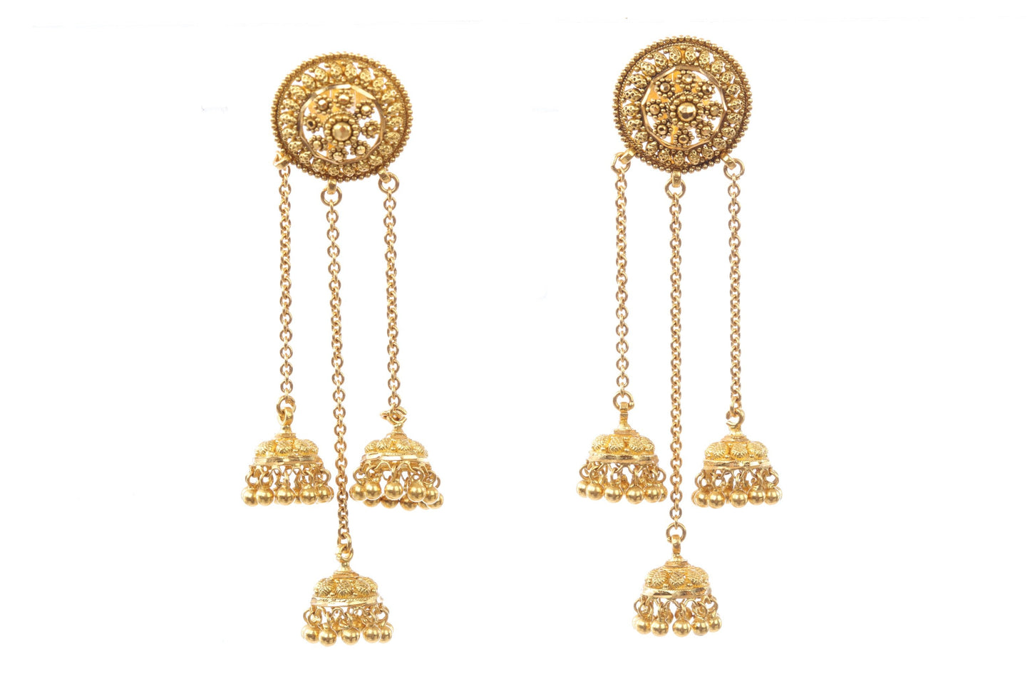 22 kt Gold Earrings 74951543