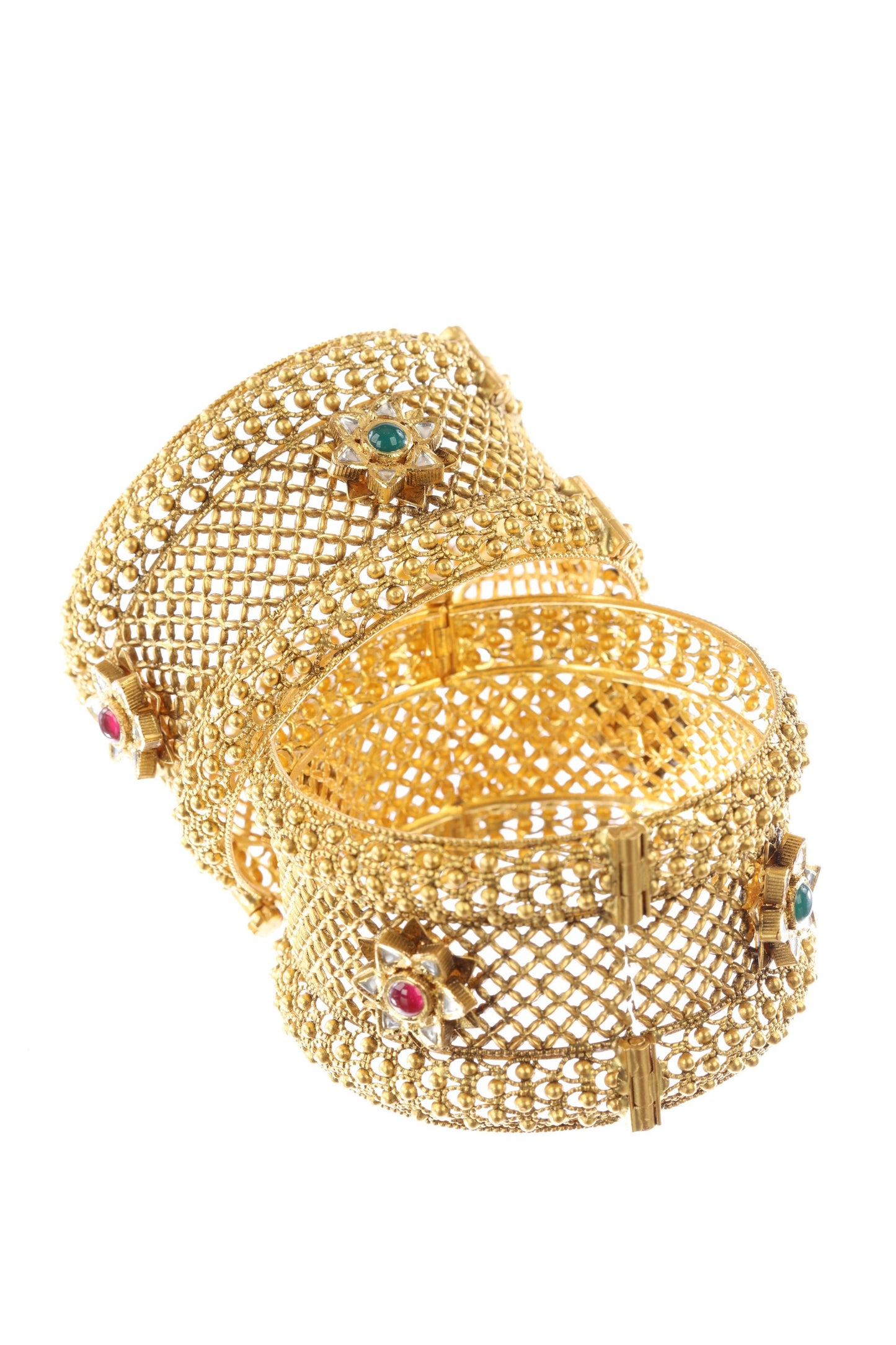 22 kt Kundan Bangle 74951666