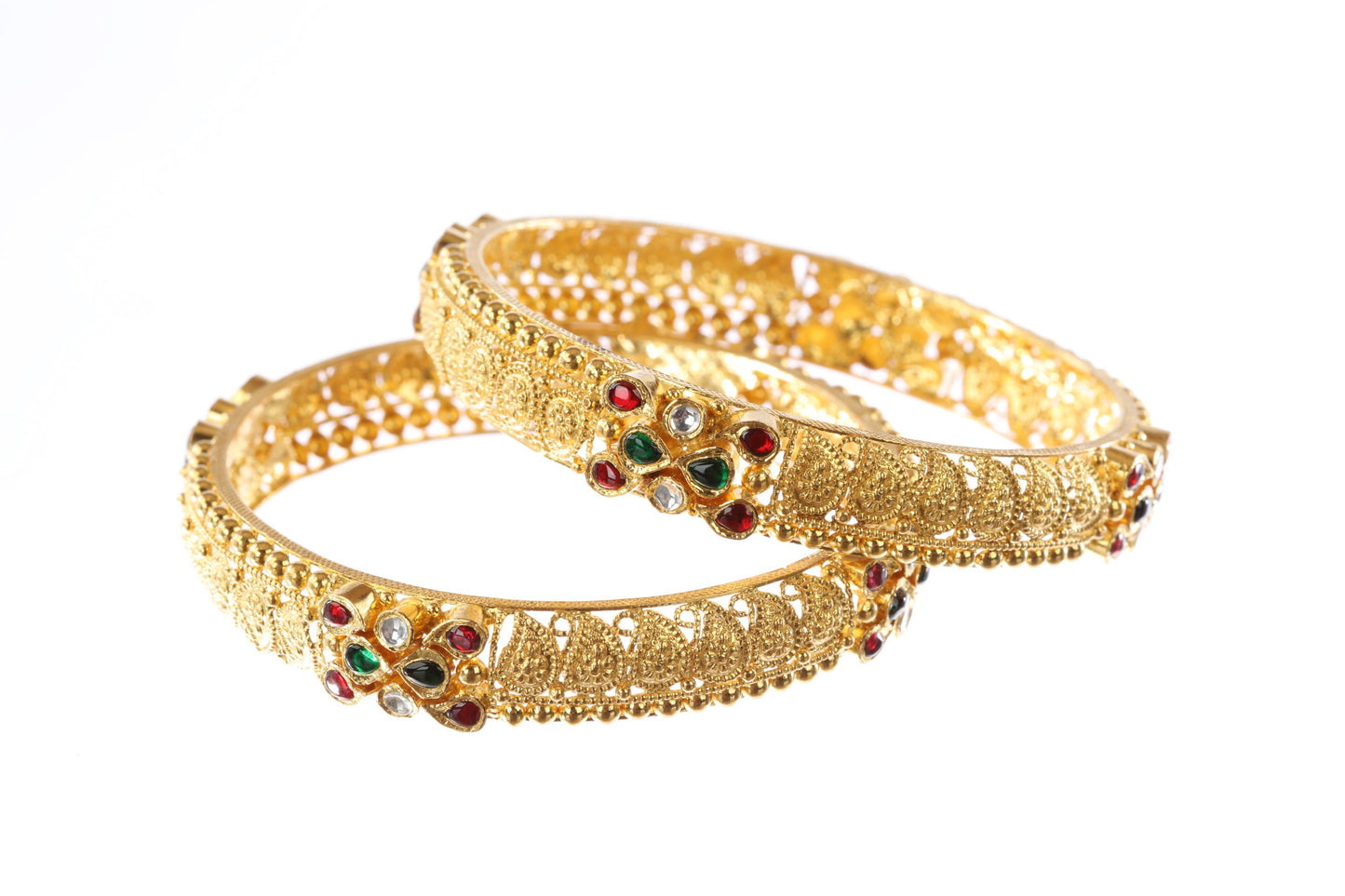 22 kt Kundan Bangle 74951673