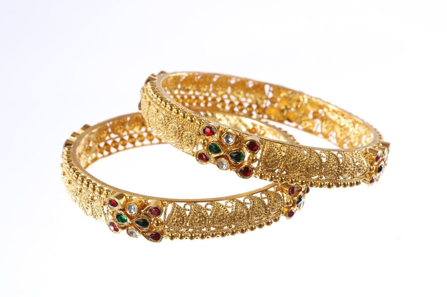 22 kt Kundan Bangle 74951673