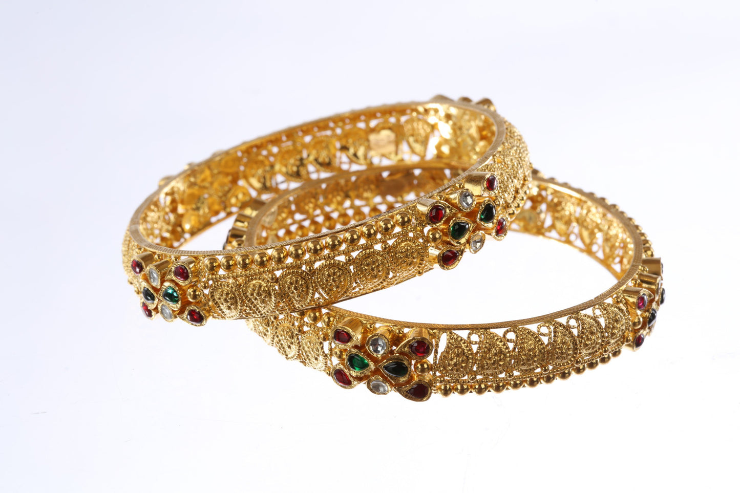 22 kt Kundan Bangle 74951673