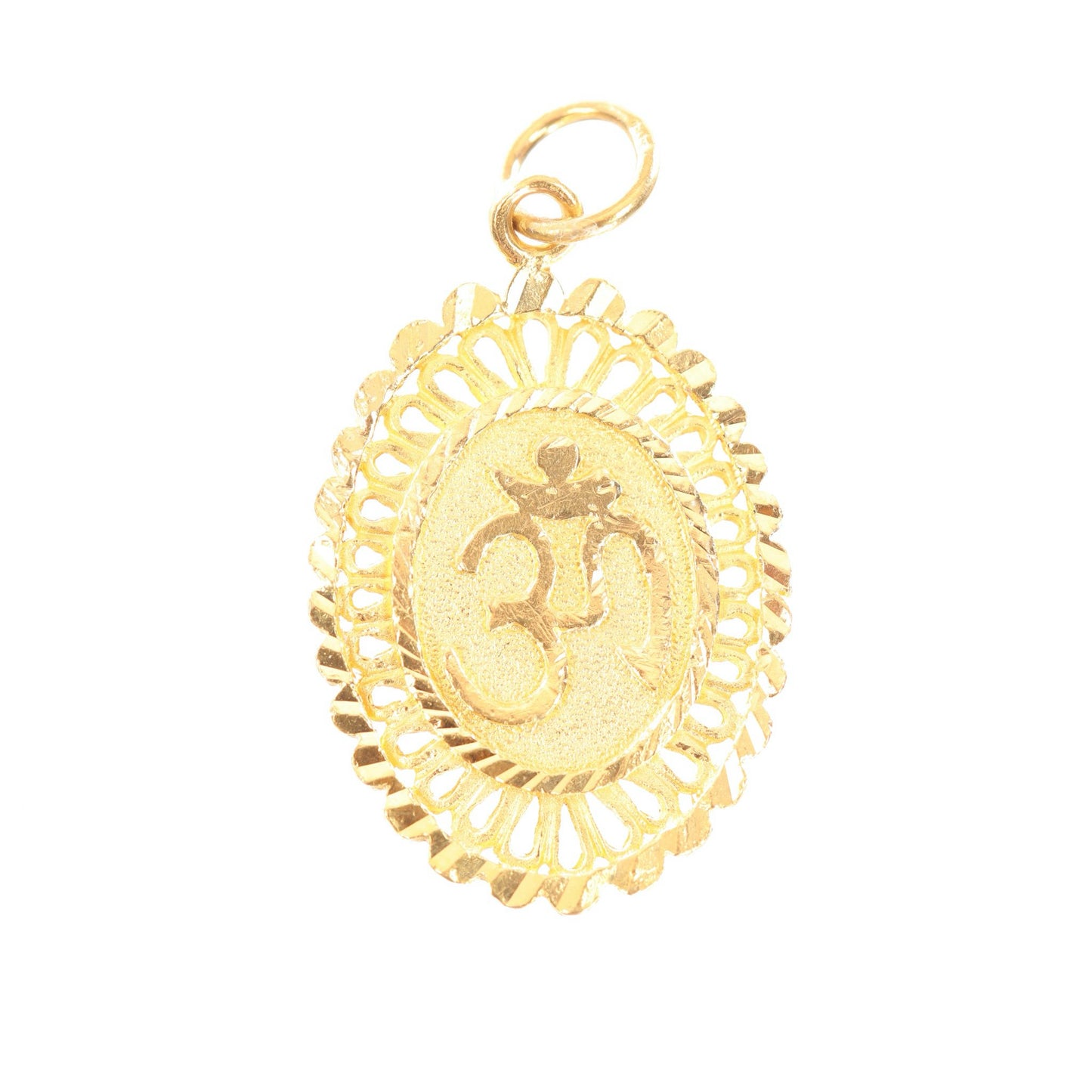 22 kt Gold Religious Pendant 74959044