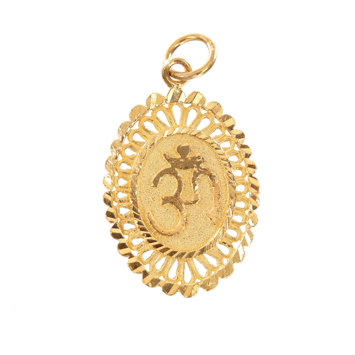 22 kt Gold Religious Pendant 74959044