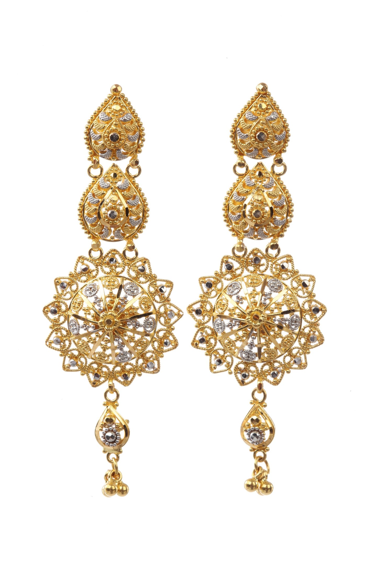 22 kt Gold Earrings 74960521